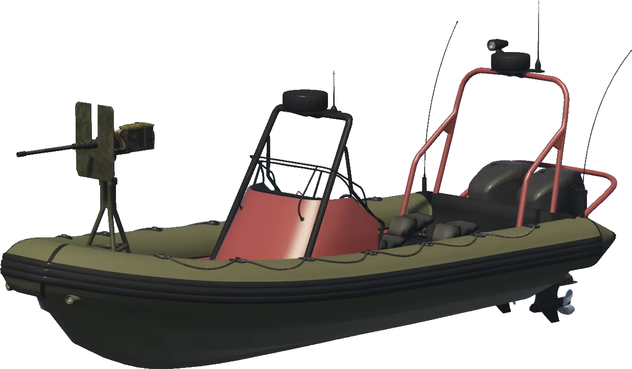 Nagasaki Weaponized Dinghy in GTA V
