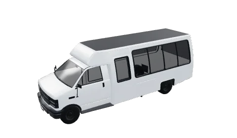 Rental Shuttle Bus livery template